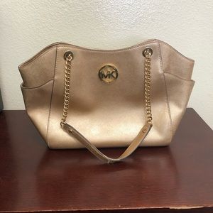 Michael Kors Gold Purse